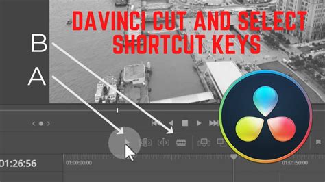 Blade And Select Shortcut Keys In Davinci Resolve 18 Youtube