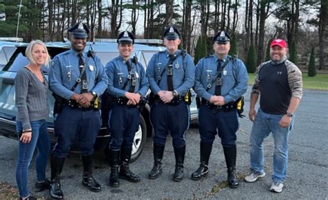 Massachusetts State Police Help Santa By Delivering Gifts For Toys For