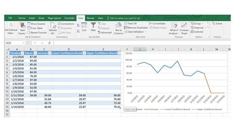 Excel 2016 Forecast Sheet Microsoft Community