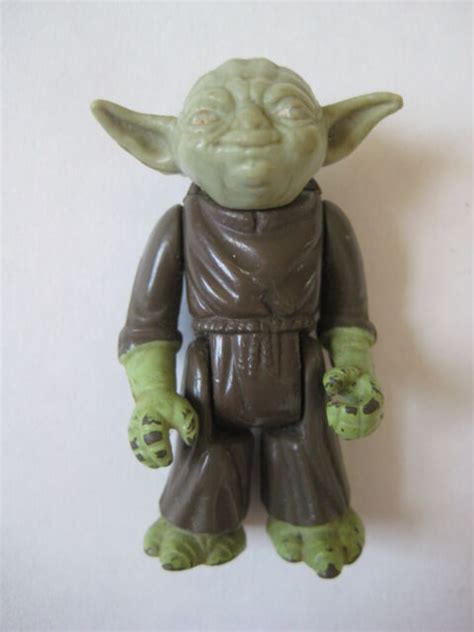 Vtg 1980 Star Wars Yoda Action Figure Kenner Jedi Master Old Movie Toy