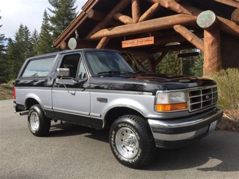 1995 Ford Bronco XLT Survivor With Leather Low Miles