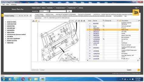 Jcb Service Parts Pro Katalog Części Wszystkie Modele Jcb Parts