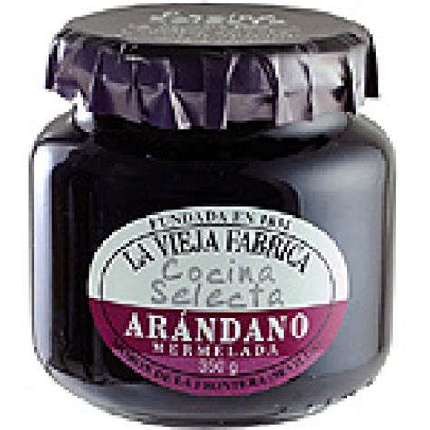 LA VIEJA FABRICA Mermelada De Arandanos Frasco 350 Grs