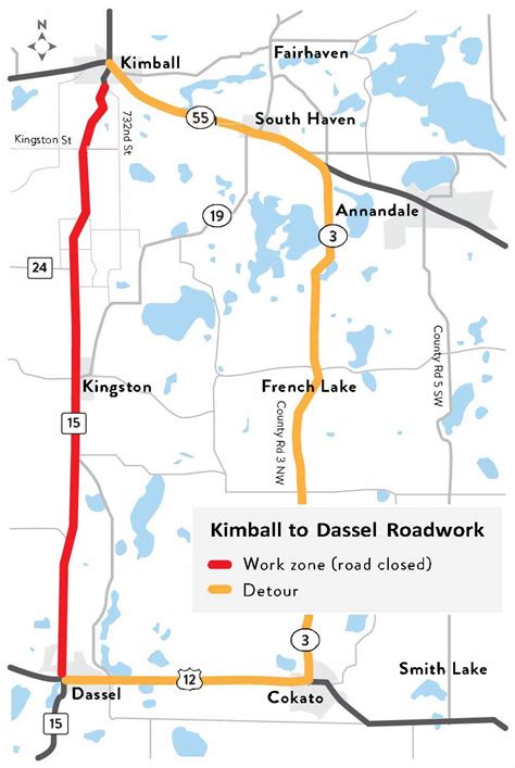 Hwy 15 Resurfacing Project Mndot