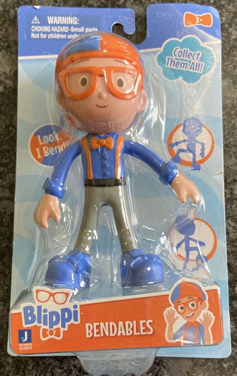 New Blippi Bendables Police Officer Blippi 5 Figure | Ubuy India