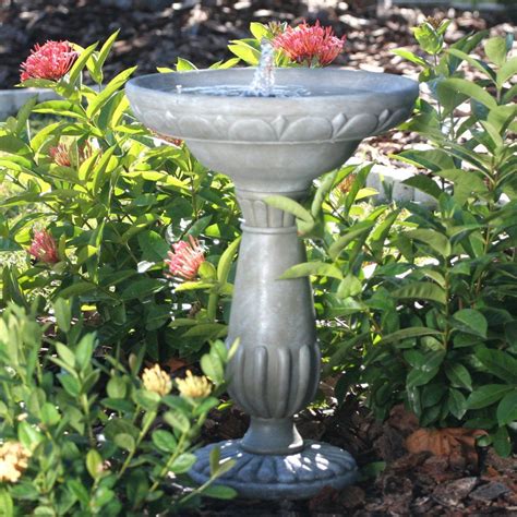 Bird Bath Fountain Smart Solar Portsmouth Solar Bird Bath Fountain