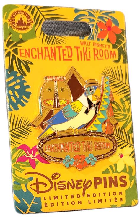 Enchanted Tiki Room Jose Enchanted Tiki Room 60th Anniversary Pin Pop