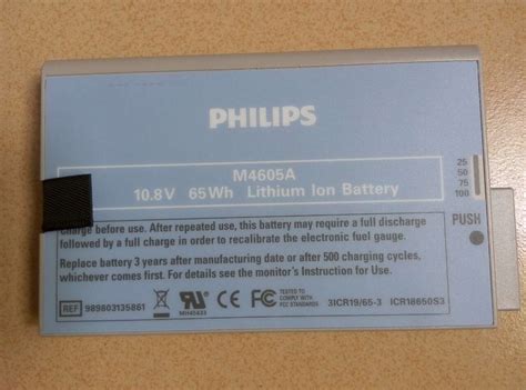 Philips Netherlandsphilips Monitors Mp20 Mp30 Mp40 Mp50 Battery M4605a
