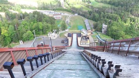 Olympic Ski Jumping Complex Lake Placid Ny Youtube