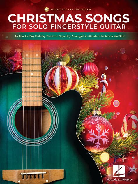 Christmas Songs for Solo Fingerstyle Guitar by Various - Fingerpicking ...