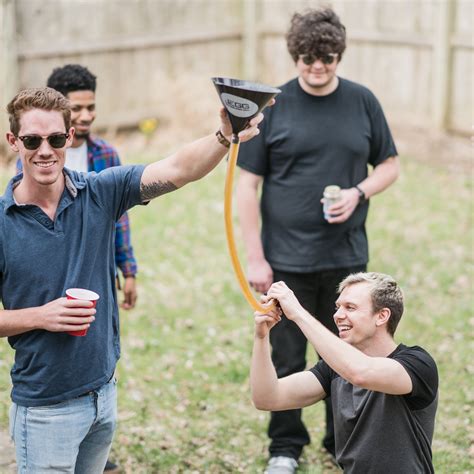 Buy Beer Bong Drinking Games Funnel Easy Release Black Valve Shotgun