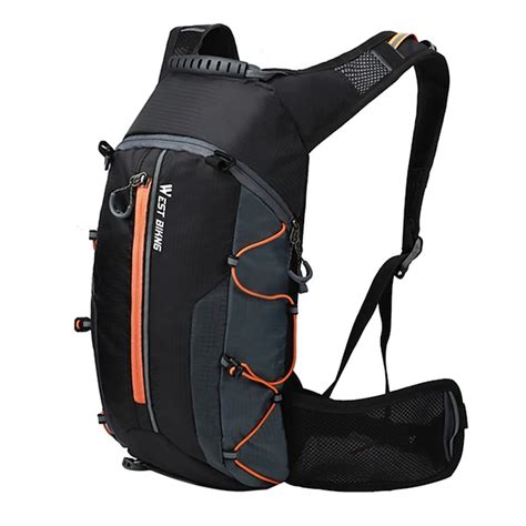 10 L Radfahren Rucksack Wasserdicht Tragbar Tragbar Fahrradtasche Nylon