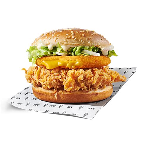 Cheddar Fillet Burger Kfc