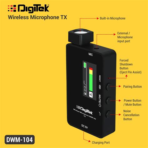 Digitek Dwm Wireless Microphone System Is A Wireless Microphone