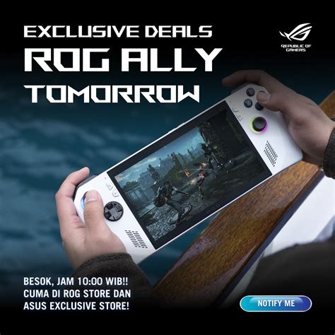 ROG Indonesia On Twitter Tomorrow Get Exclusive Deals From Us ROG