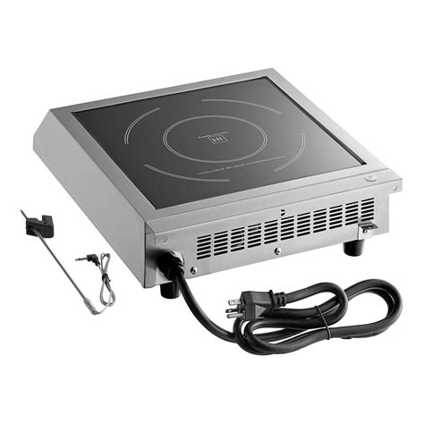 Avantco Ic3500p Countertop Induction Range Cooker With Probe 208 240v 3500w