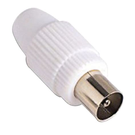 Conector Tv Macho Recto Mm Materiales Moris