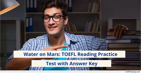 Water On Mars Toefl Reading Practice Test With Answers