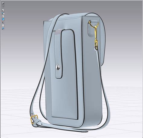 ArtStation - Mobile phone shoulder bag, marvelous designer,clo3d ...