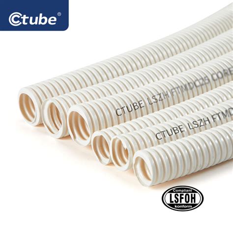 Flexible Pvc Electrical Conduit Pvc Flex Corrugated Conduit Pipe Ctube