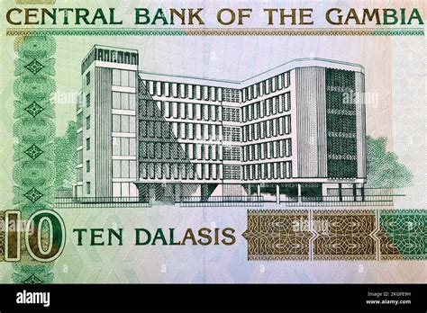 Central Bank Of The Gambia Headquarters In Banjul From Money Dalasi