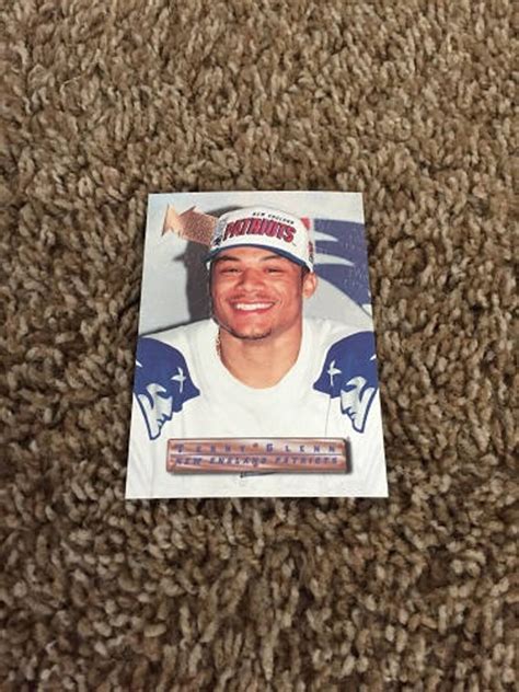 Terry Glenn Football Nfl Rookie Card Mint Condition Rc Ottimo New