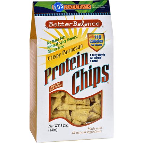 Kays Naturals Better Balance Protein Chips Crispy Parmesan Case Of