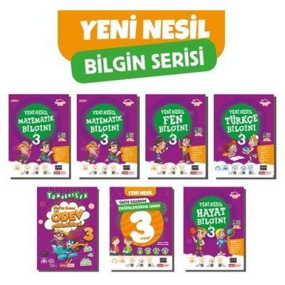 Kırmızı Beyaz Yayınlar Kırmızı Beyaz Yeni Nesil Bilgin Süper Plus Set 3