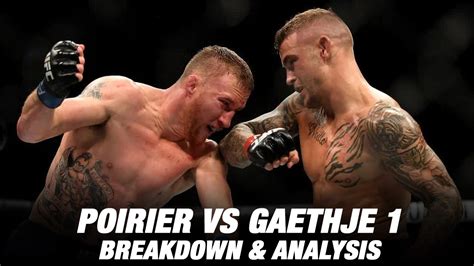 What Happened In The Dustin Poirier Vs Justin Gaethje First Fight In