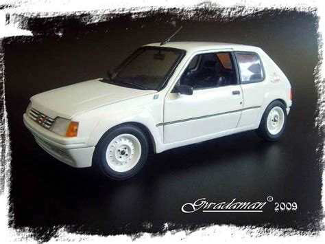 Modellino In Miniatura Peugeot Rallye Solido Rallye Base Gti