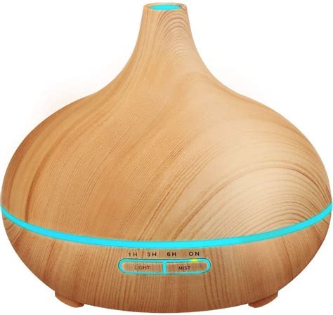 Victsing Ml Wood Grain Essential Oil Diffuser Ultrasonic