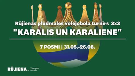 Pludmales Volejbola Turnīra Karalis Un Karaliene 3 Posms Valmieras