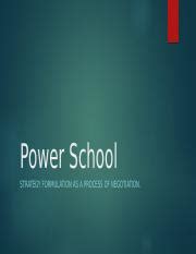 Power School - Power School STRATEGY FORMULATION AS A PROCESS OF ...