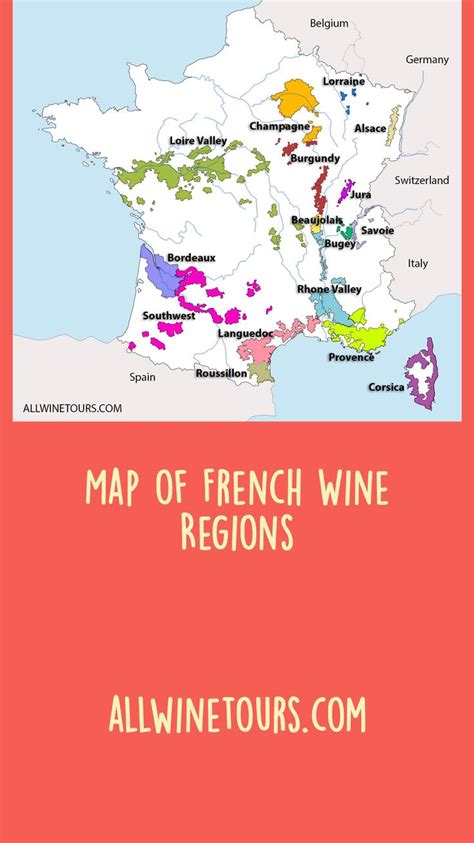 Map Of French Wine Regions French Wine Regions French Wine Wine