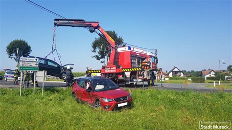 Verkehrsunfall Mit Pkw Freiwillige Feuerwehr Der Stadt Mureck