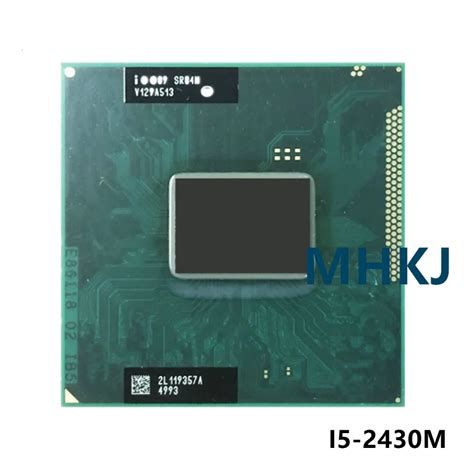 인텔 코어 i5 2430M i5 듀얼 코어 쿼드 스레드 CPU 프로세서, 2430M SR04W, 2.4 GHz, 3M 35W ...