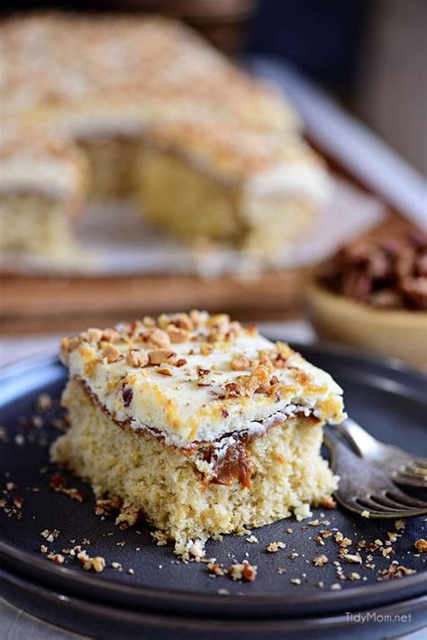 Caramel Butter Pecan Cake With Bourbon Frosting Tidymom®