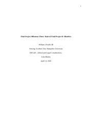 Milestone 3 Docx 1 Final Project Milestone Three Draft Of Final