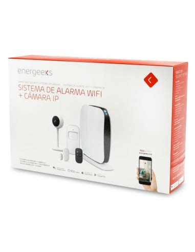 Kit Sistema Alarma Conectividad Wifi C Mara Ip Aw Plus Energeeks