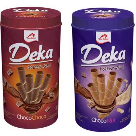 Jual Deka Wafer Roll Choco Choco Choco Nut Kaleng Gram Choco