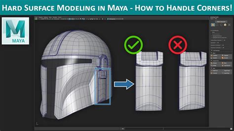 Maya Hard Surface Modeling How To Handle Corners YouTube