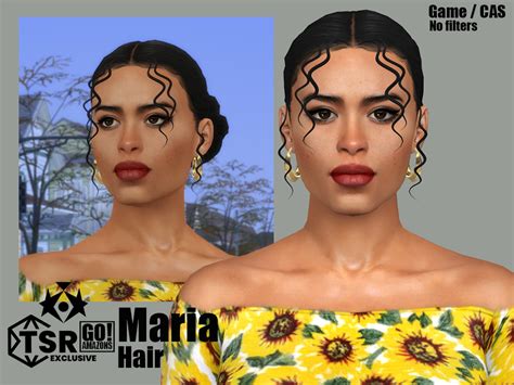 The Sims Resource Maria Hair