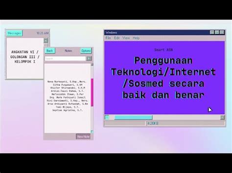 Penggunaan Teknologi Internet Sosmed Secara Baik Dan Benar Youtube