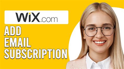 How To Add Email Subscription To Wix Website How To Set Up And Add