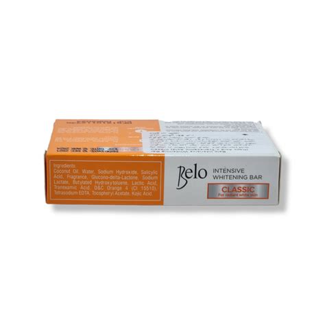 Belo Intensive Whitening Soap With Kojic Acid And Tranexamic Acid For