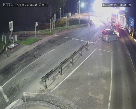 Пункт пропуска "Каменный лог" граница с Литвой: очередь - онлайн камера