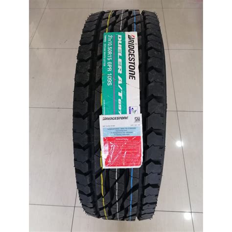 Jual Bridgestone Dueler At Ukuran X R Ban Mobil Offroad