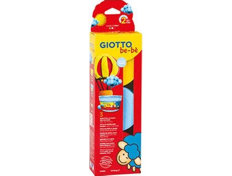 Plasticina GIOTTO Be Be 100 G 3 Und Worten Pt