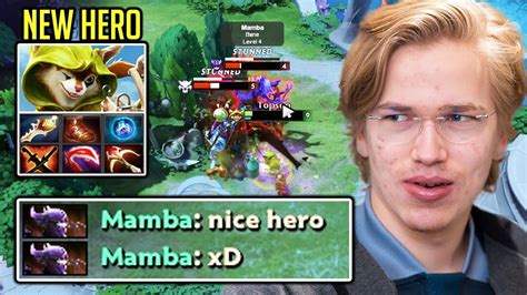 This New Hero Is Made For Og Topson Iq Gameplay Hoodwink Dota