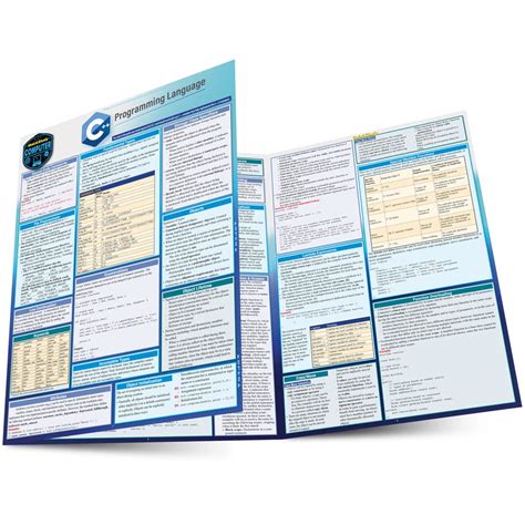 Mua C Programming Language A Quickstudy Laminated Reference